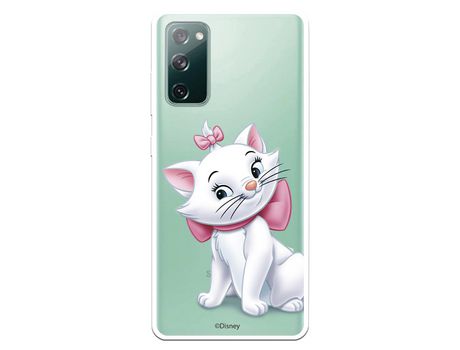 Funda para Samsung Galaxy S20 FE Oficial de Disney Marie Silueta - Los Aristogatos