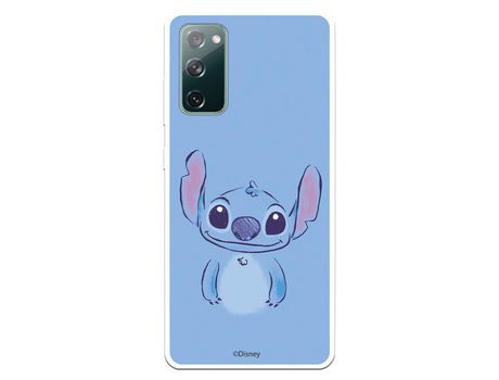 Funda para Samsung Galaxy S20 FE Oficial de Disney Stitch azul - Lilo & Stitch