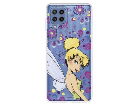 Funda para Samsung Galaxy M32 Oficial de Disney Campanilla Flores - Peter Pan