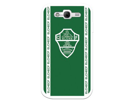 Funda para Samsung Galaxy Grand del Elche CF Escudo Fondo Verde - Licencia Oficial Elche CF