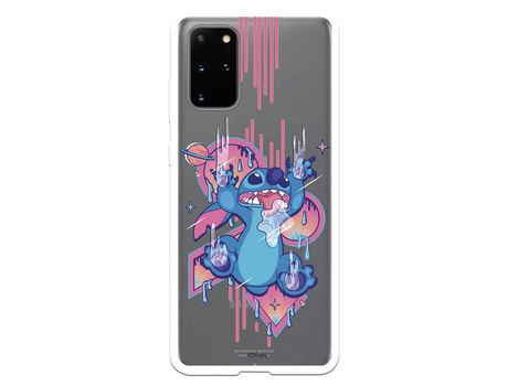 Funda para Samsung Galaxy S20 Plus Oficial de Disney Stitch Graffiti - Lilo & Stitch