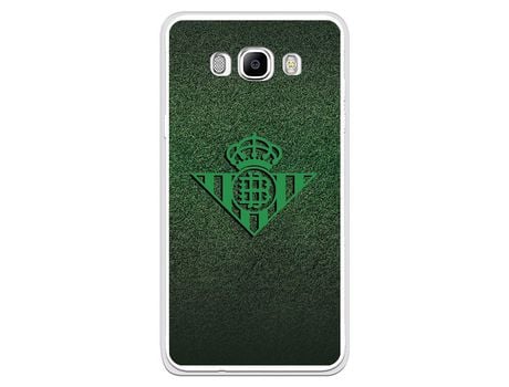 Funda para Samsung Galaxy J7 2016 del Betis Escudo Verde Fondo trama - Licencia Oficial