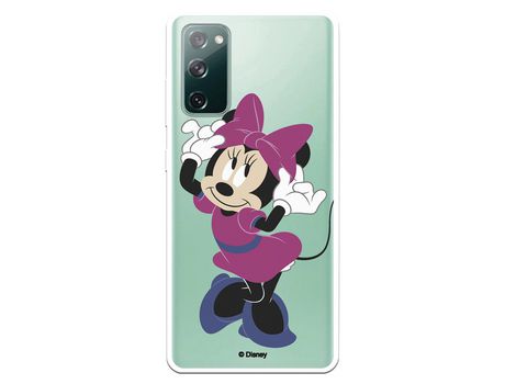 Funda para Samsung Galaxy S20 FE Oficial de Disney Minnie Rosa - Clásicos Disney