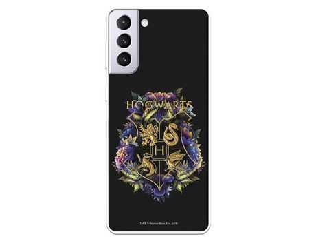 Funda para Samsung Galaxy S21 Plus Oficial de Harry Potter Hogwarts Floral - Harry Potter
