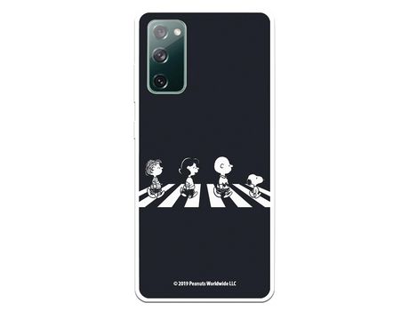 Funda para Samsung Galaxy S20 FE Oficial de Peanuts Personajes Beatles - Snoopy