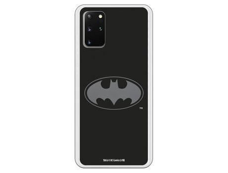 Funda para Samsung Galaxy S20 Plus Oficial de DC Comics Batman Logo Transparente - DC Comics