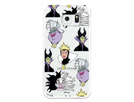 Funda para Samsung Galaxy S6 Edge Oficial de Disney Villanas Patrón