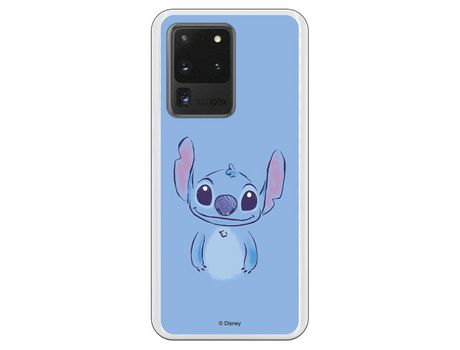 Funda para Samsung Galaxy S20 Ultra Oficial de Disney Stitch azul - Lilo & Stitch