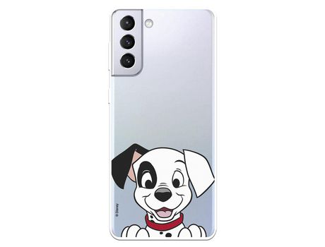 Funda para Samsung Galaxy S21 Plus Oficial de Disney Cachorro Sonrisa - 101 Dalmatas