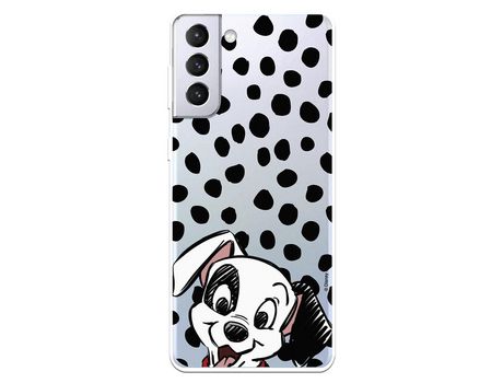 Funda para Samsung Galaxy S21 Plus Oficial de Disney Cachorro Manchas - 101 Dalmatas