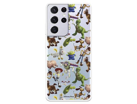 Funda para Samsung Galaxy S21 Ultra Oficial de Disney Muñecos Toy Story Siluetas - Toy Story