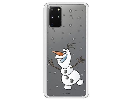 Funda para Samsung Galaxy S20 Plus Oficial de Disney Olaf Transparente - Frozen