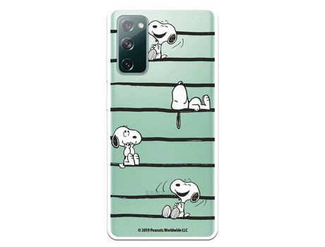 Funda para Samsung Galaxy S20 FE Oficial de Peanuts Snoopy rayas - Snoopy