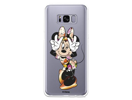 Funda para Samsung Galaxy S8 Oficial de Disney Minnie Posando - Clásicos Disney