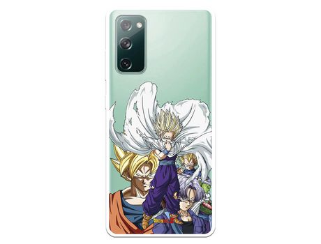 Funda para Samsung Galaxy S20 FE Oficial de Dragon Ball Guerreros Saiyans - Dragon Ball