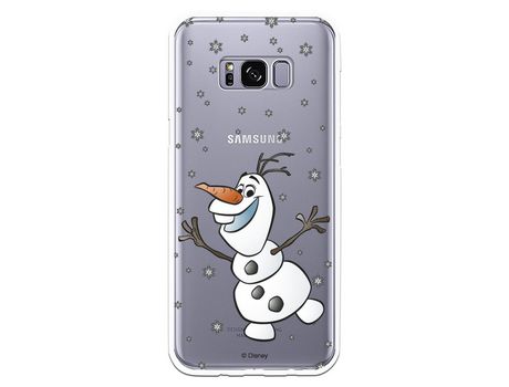 Funda para Samsung Galaxy S8 Plus Oficial de Disney Olaf Transparente - Frozen