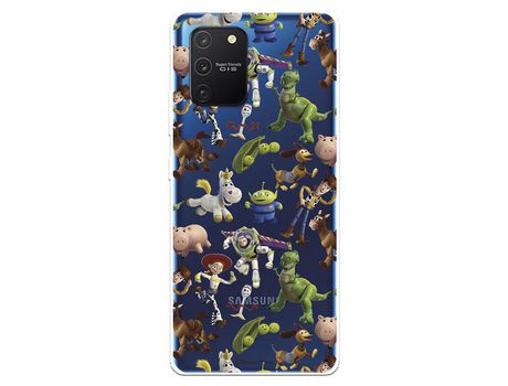Funda para Samsung Galaxy S10 Lite Oficial de Disney Muñecos Toy Story Siluetas - Toy Story