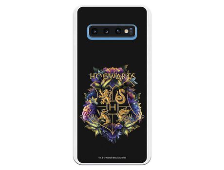 Funda para Samsung Galaxy S10 Oficial de Harry Potter Hogwarts Floral - Harry Potter