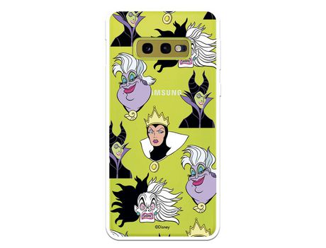 Funda para Samsung Galaxy S10e Oficial de Disney Villanas Patrón
