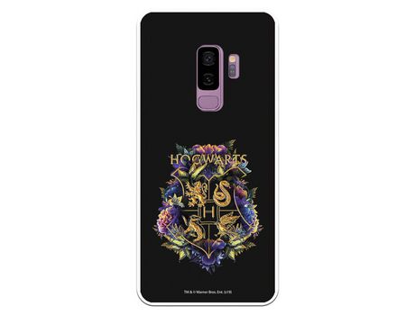 Funda para Samsung Galaxy S9 Plus Oficial de Harry Potter Hogwarts Floral - Harry Potter