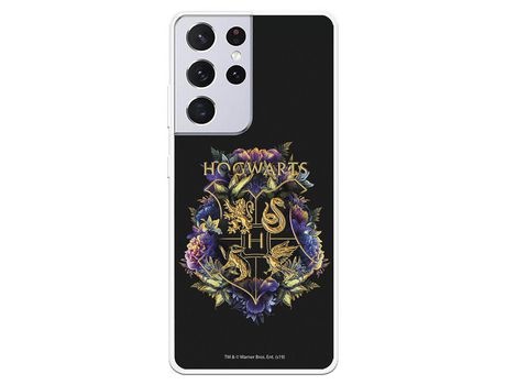 Funda para Samsung Galaxy S21 Ultra Oficial de Harry Potter Hogwarts Floral - Harry Potter