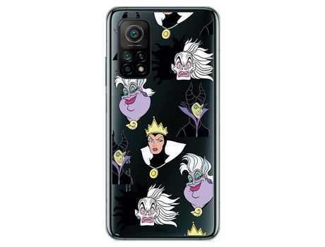 Funda para Xiaomi Mi 10T Oficial de Disney Villanas Patrón