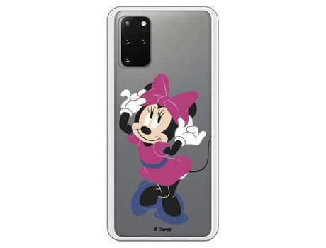 Funda para Samsung Galaxy S20 Plus Oficial de Disney Minnie Rosa - Clásicos Disney