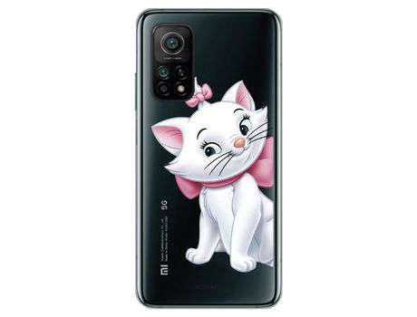 Funda para Xiaomi Mi 10T Oficial de Disney Marie Silueta - Los Aristogatos