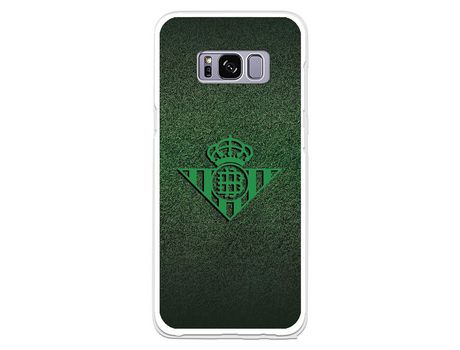 Funda para Samsung Galaxy S8 del Betis Escudo Verde Fondo trama - Licencia Oficial