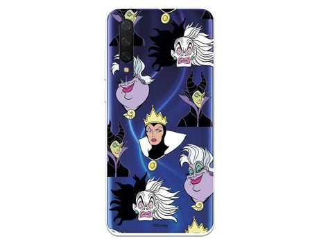 Funda para Xiaomi Mi 9 Lite Oficial de Disney Villanas Patrón
