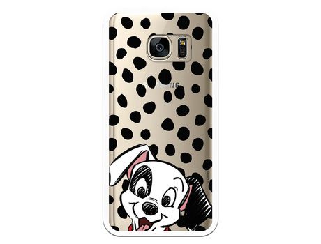 Funda para Samsung Galaxy S7 Oficial de Disney Cachorro Manchas - 101 Dalmatas