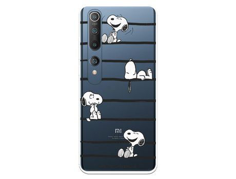 Funda para Xiaomi Mi 10 Oficial de Peanuts Snoopy rayas - Snoopy