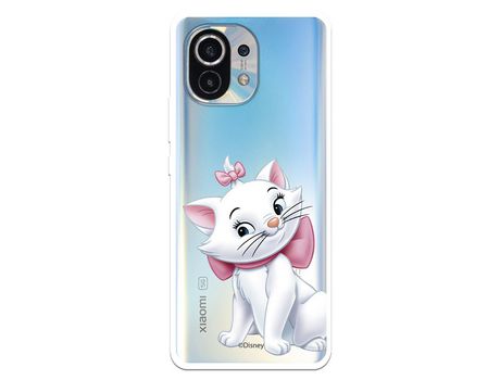 Funda para Xiaomi Mi 11 Oficial de Disney Marie Silueta - Los Aristogatos