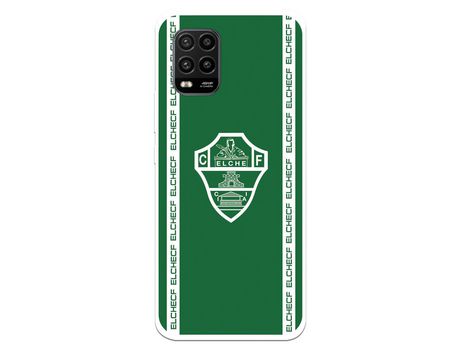 Funda para Xiaomi Mi 10 Lite del Elche CF Escudo Fondo Verde - Licencia Oficial Elche CF