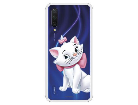 Funda para Xiaomi Mi 9 Lite Oficial de Disney Marie Silueta - Los Aristogatos