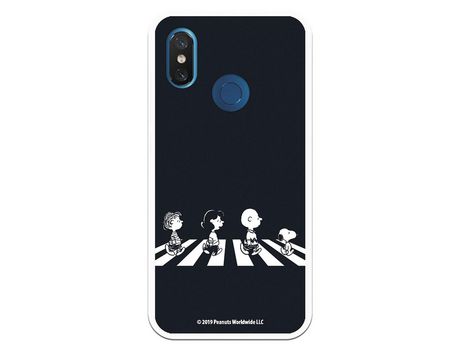 Funda para Xiaomi Mi 8 Pro Oficial de Peanuts Personajes Beatles - Snoopy