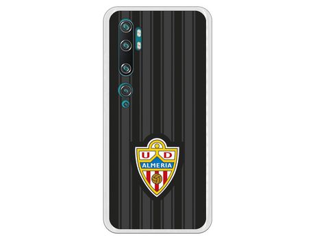 Funda para Xiaomi Mi Note 10 del Almería fondo negro - Licencia Oficial
