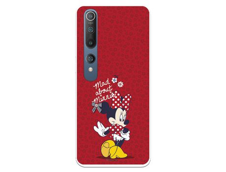 Funda para Xiaomi Mi 10 Oficial de Disney Minnie Mad About - Clásicos Disney