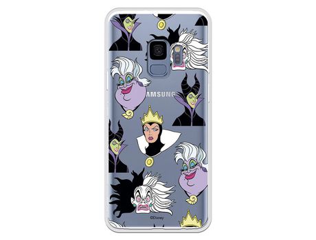 Funda para Samsung Galaxy S9 Oficial de Disney Villanas Patrón