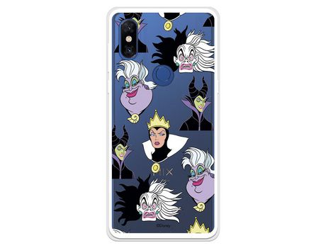 Funda para Xiaomi Mi Mix 3 Oficial de Disney Villanas Patrón