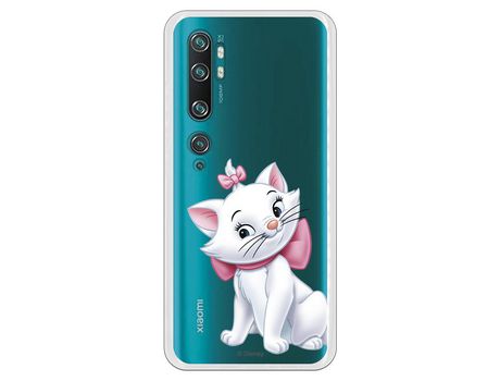 Funda para Xiaomi Mi Note 10 Oficial de Disney Marie Silueta - Los Aristogatos