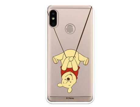 Funda para Xiaomi Mi A2 Lite Oficial de Disney Winnie Columpio - Winnie The Pooh