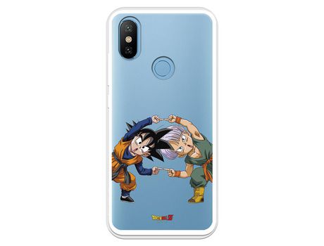 Funda para Xiaomi MI A2 Oficial de Dragon Ball Goten y Trunks Fusión