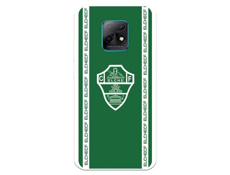 Funda para Xiaomi Redmi 10X 5G del Elche CF Escudo Fondo Verde - Licencia Oficial Elche CF