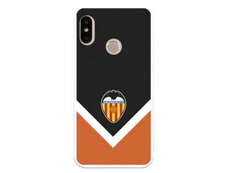 Funda para Xiaomi Mi A2 Lite del Valencia Escudo Clasico - Licencia Oficial Valencia CF