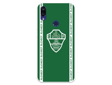 Funda para Xiaomi Redmi 7 del Elche CF Escudo Fondo Verde - Licencia Oficial Elche CF