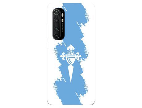 Funda para Xiaomi Mi Note 10 Lite del Celta Escudo Trazo azul - Licencia Oficial RC Celta