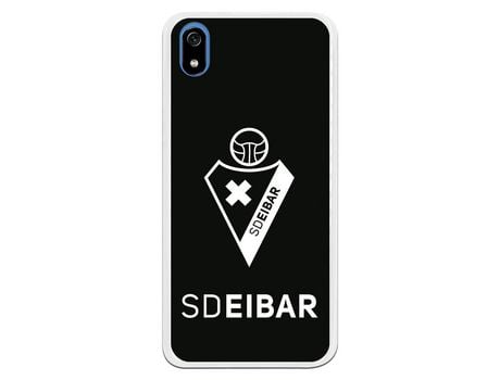 Funda para Xiaomi Redmi 7A del Eibar Escudo Fondo Negro - Licencia Oficial SD Eibar