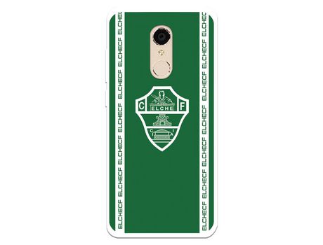 Funda para Xiaomi Redmi 5 del Elche CF Escudo Fondo Verde - Licencia Oficial Elche CF