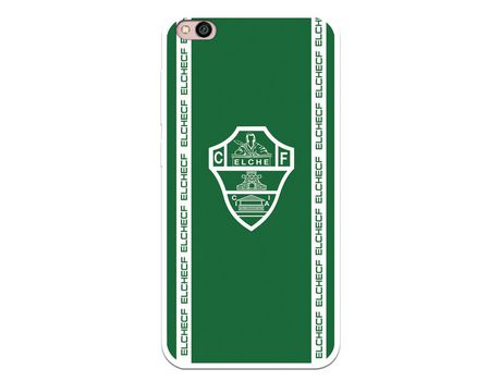 Funda para Xiaomi Redmi 5A del Elche CF Escudo Fondo Verde - Licencia Oficial Elche CF